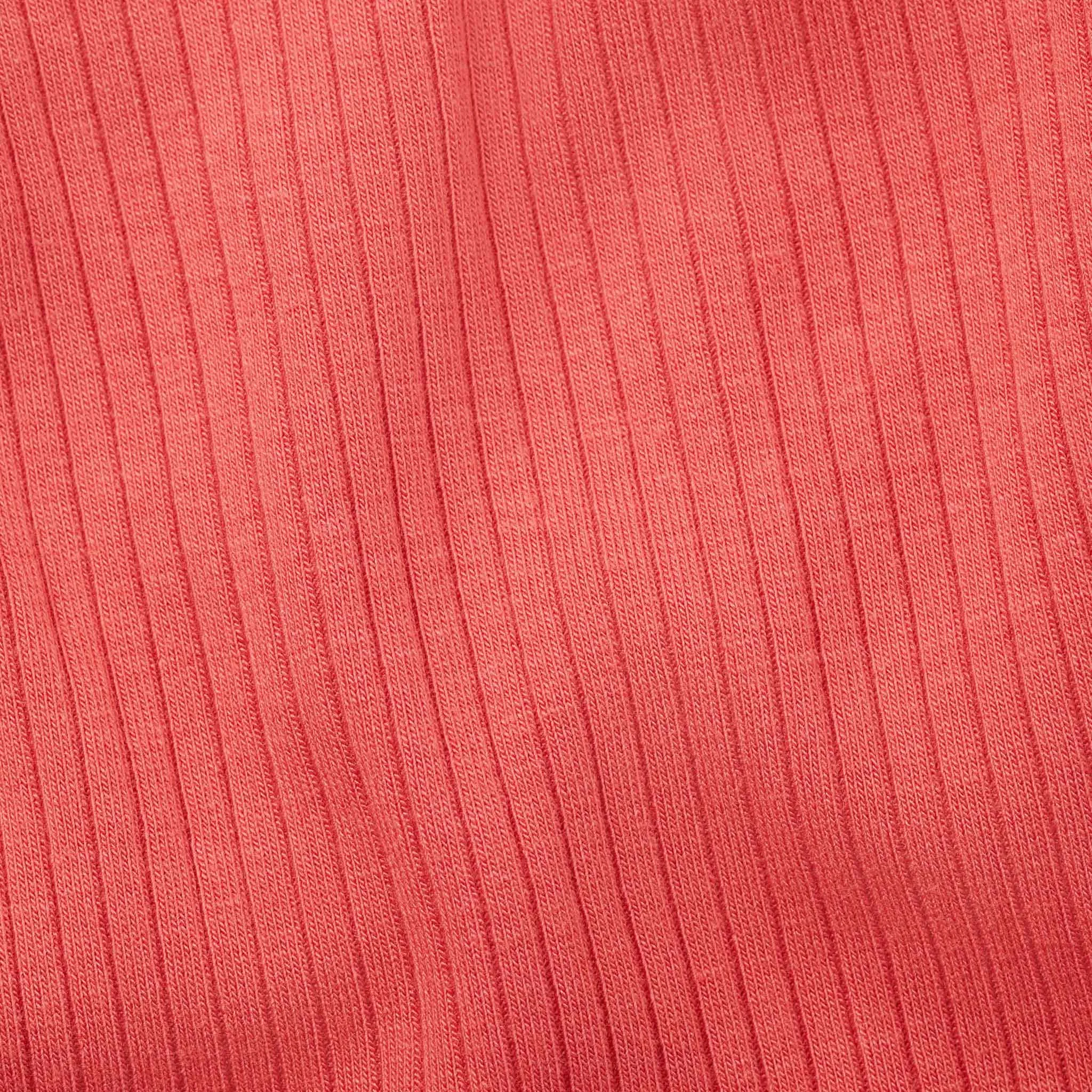 Heart Ribbed Long Sleeve Top