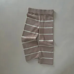 Hunter   Rose: Quinn Kids Pants - Fawn Stripe