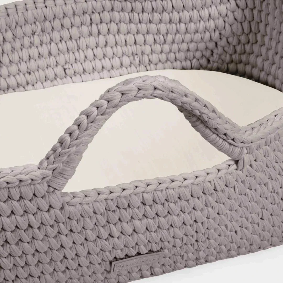Ickle Bubba Nova Moses Basket & Stand - Tawny / Pine