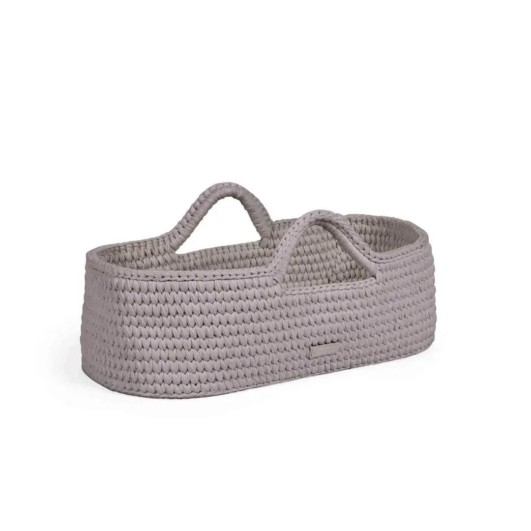 Ickle Bubba Nova Moses Basket & Stand - Tawny / Pine