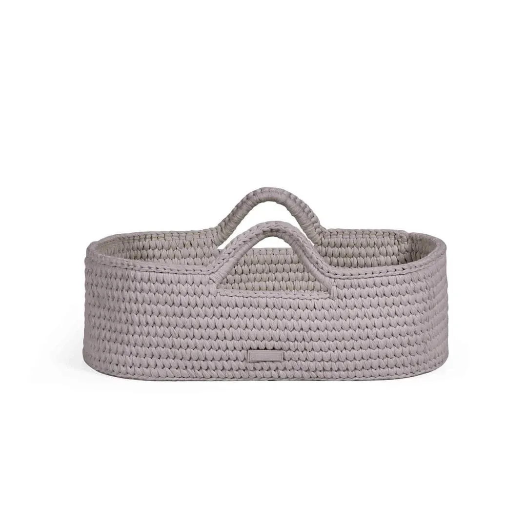 Ickle Bubba Nova Moses Basket & Stand - Tawny / Pine
