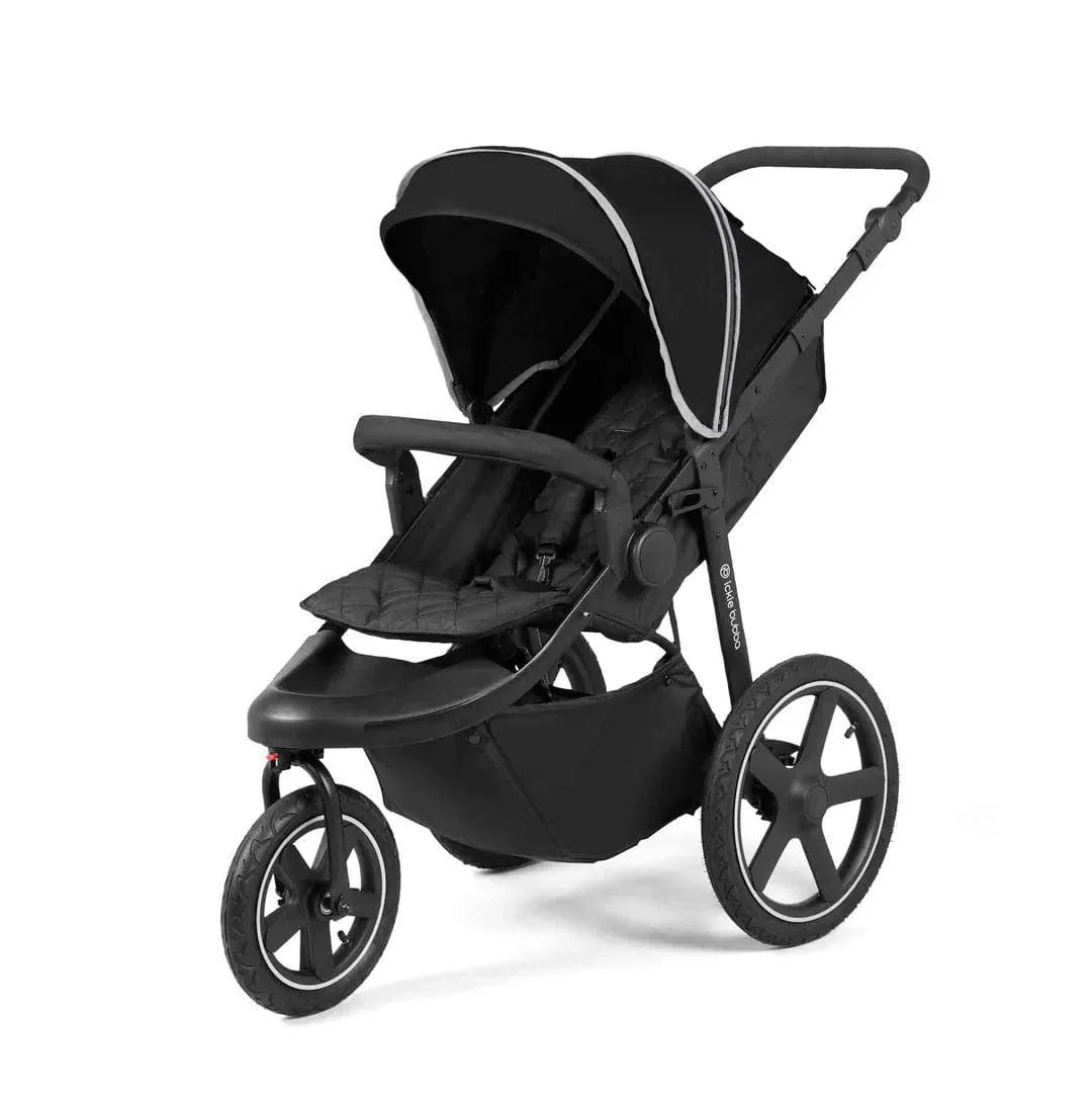 Ickle Bubba Venus Max Jogger Stroller - Black / Black / Black