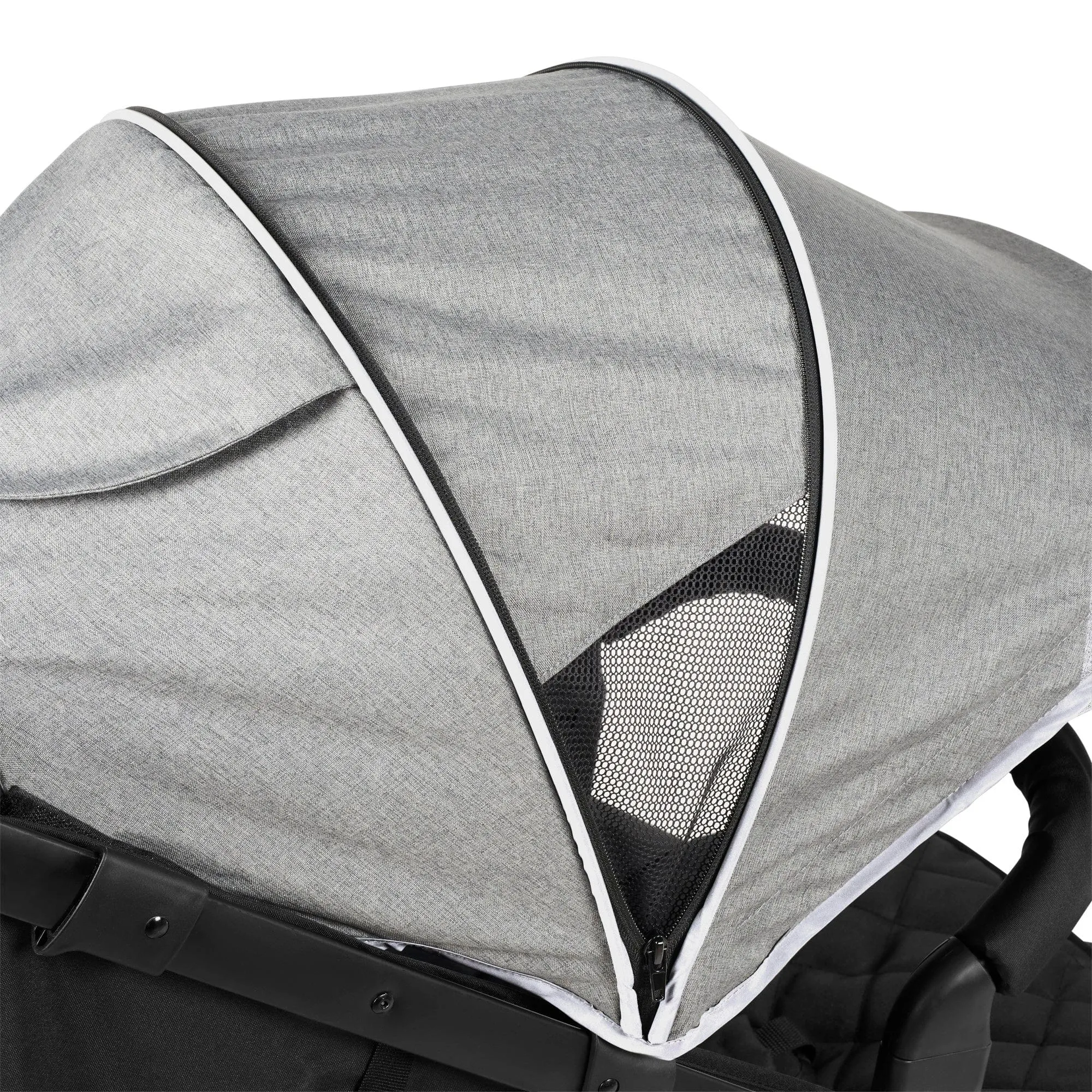 Ickle Bubba Venus Max Jogger Stroller - Black / Space Grey / Black