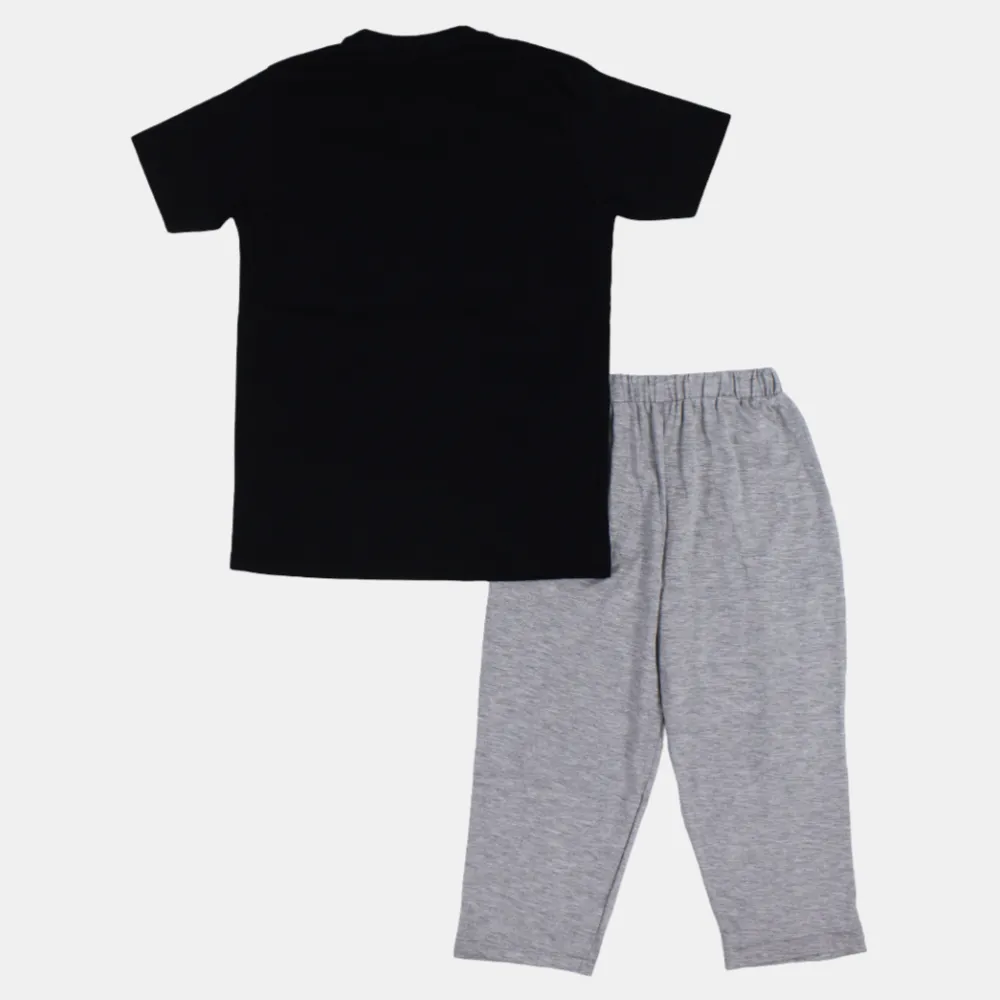 Iron Man Boys' Cotton Pajama Set