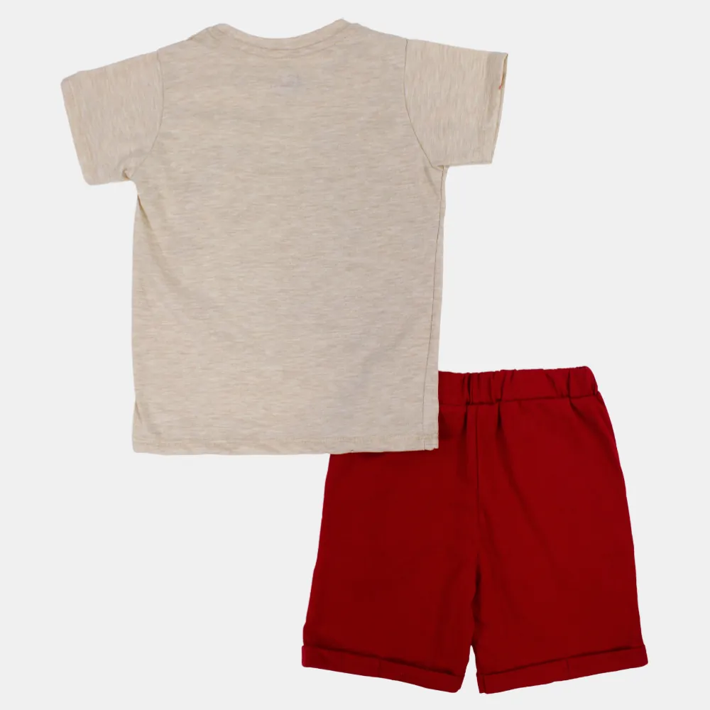 Iron Man Boys' Cotton Pajama Set