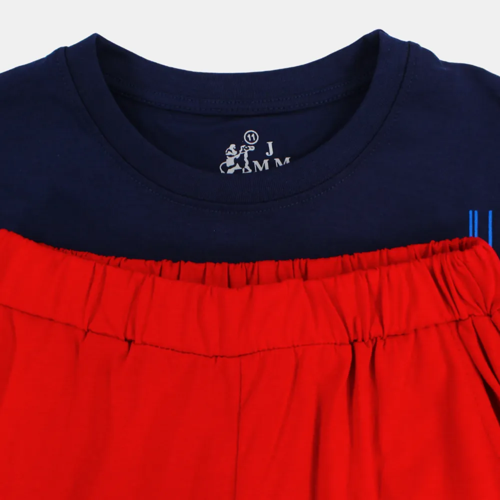 Iron Man Boys' Cotton Pajama Set