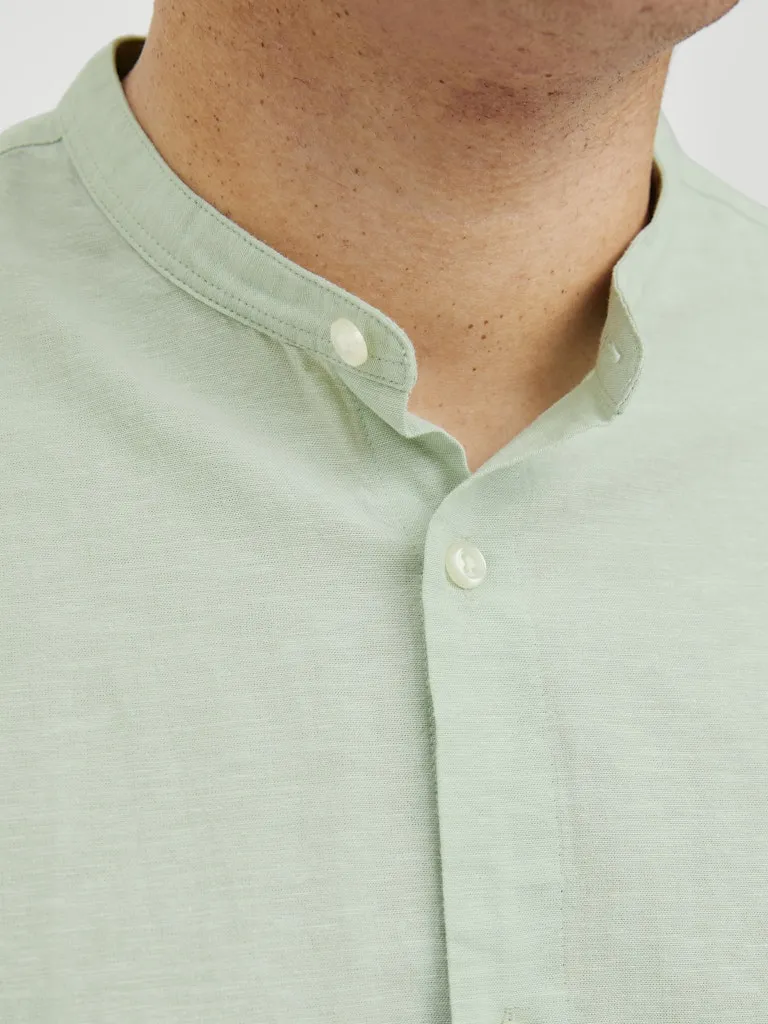 Jack & Jones Breeze Linen Blend Shirt Green