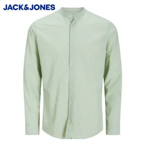 Jack & Jones Breeze Linen Blend Shirt Green