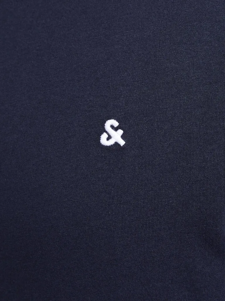 Jack & Jones Paulos Crew Neck Navy Tee Navy