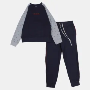 Kids Boys' Pajama – Navy "Sail and Sea"