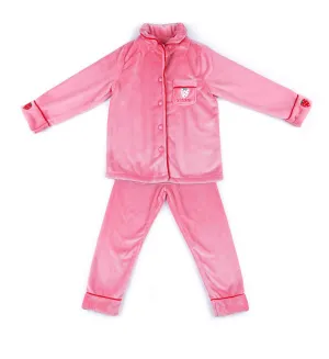 Kids Winter Warm Fleece Pajama Set