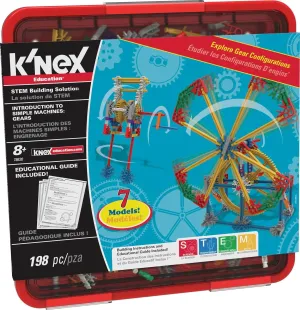 K'NEX Intro to Simple Machines - Gears  STEM Education 78630