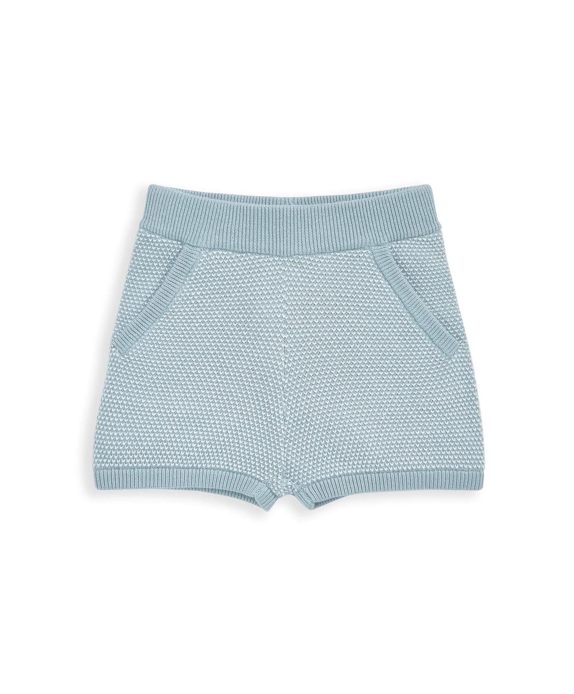 Knitted Polo and Short Outfit Set