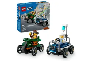 LEGO City Aeroplane vs. Hospital Bed Race Car Pack 60459