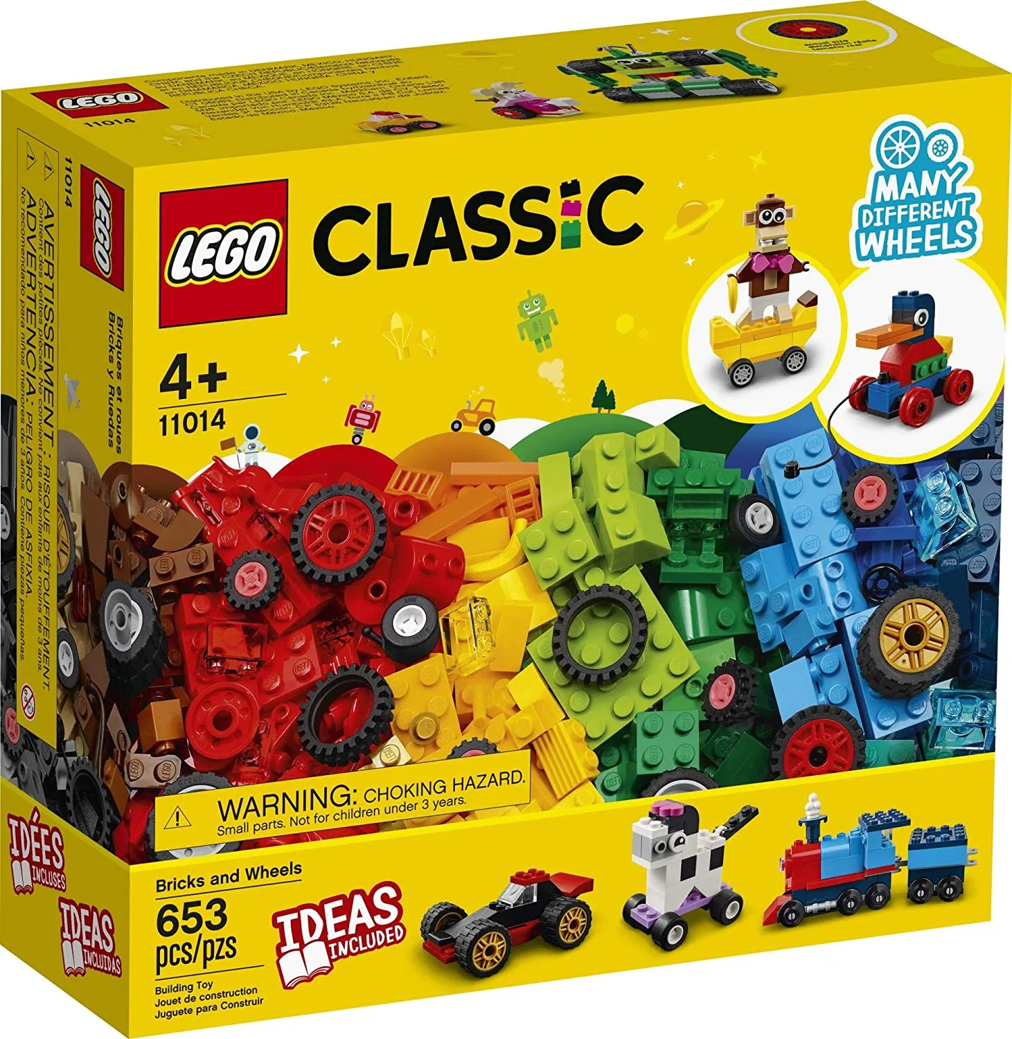 LEGO - Classic Bricks and Wheels (11014)