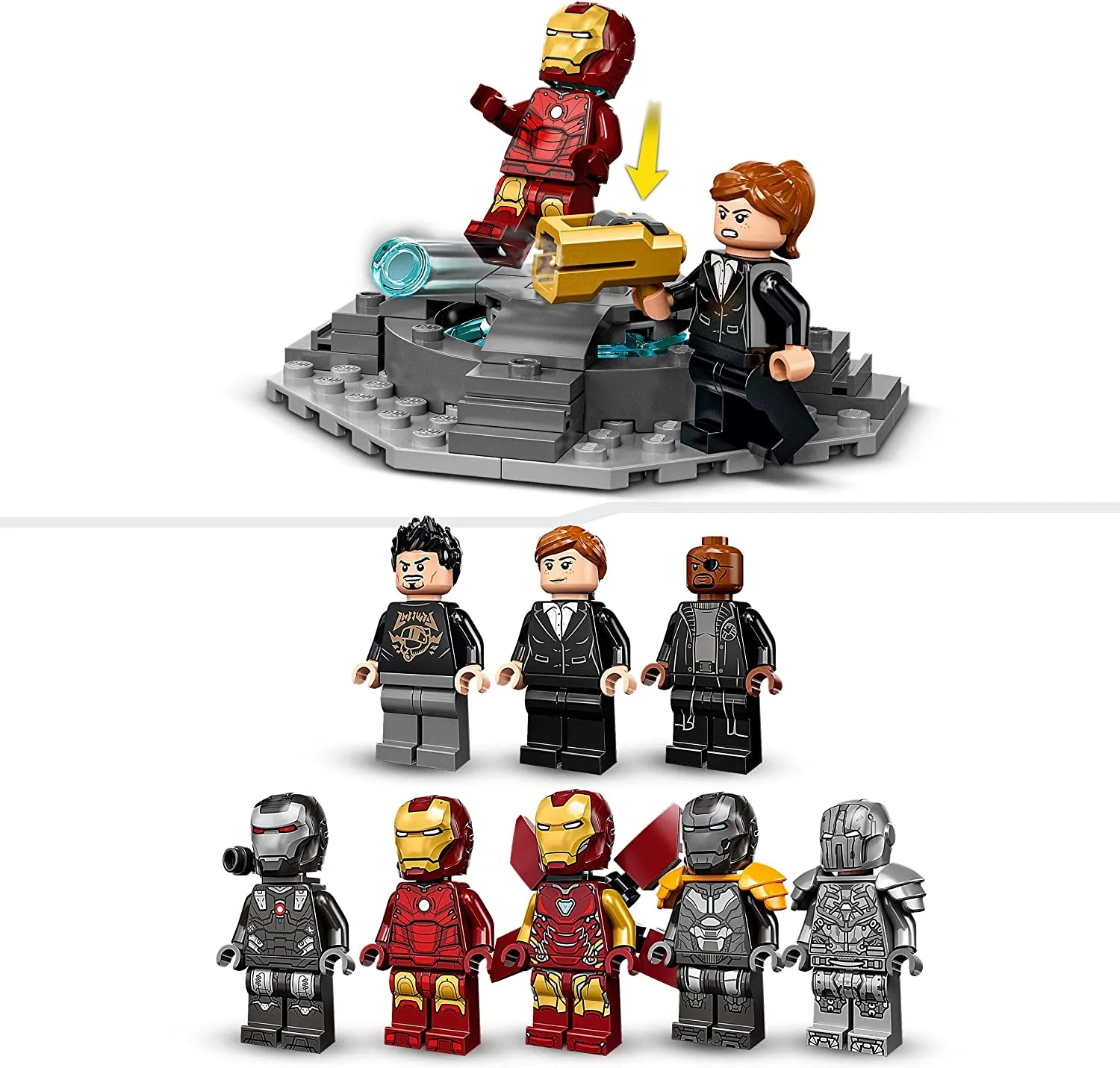 LEGO - Marvel Infinity Saga Iron Man Armoury (76216)