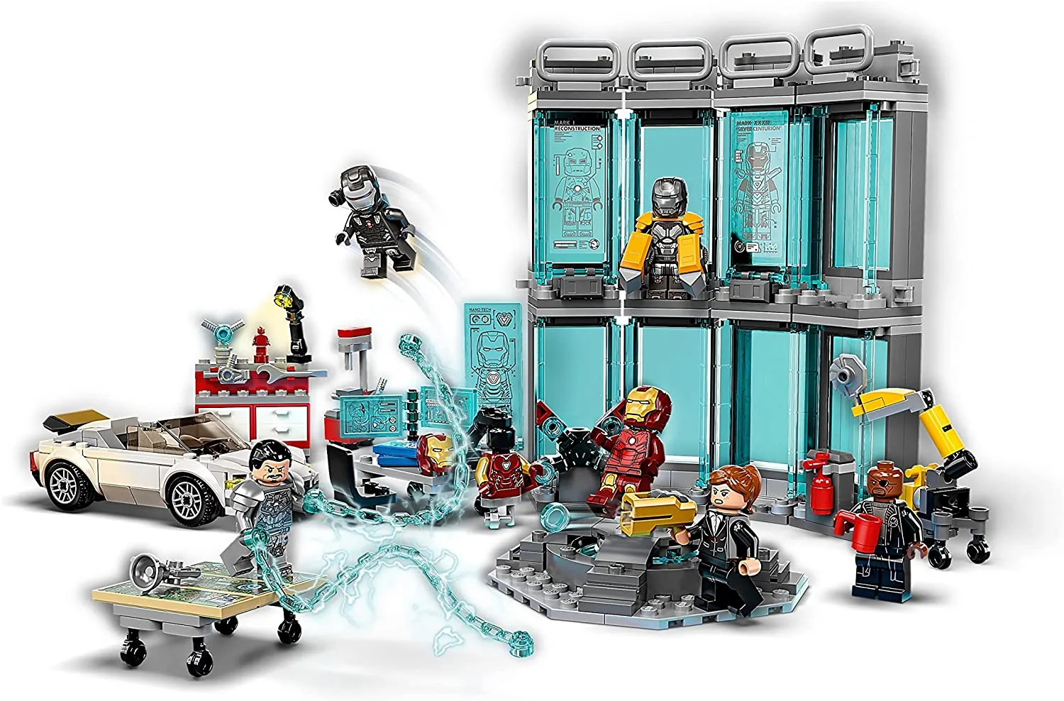 LEGO - Marvel Infinity Saga Iron Man Armoury (76216)