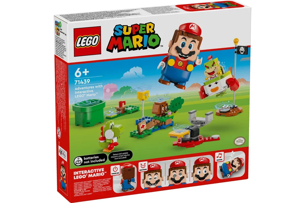 LEGO® Super Mario Adventures with interactive LEGO Mario 71439