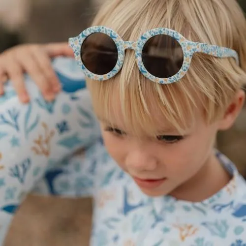 Little Dutch: Sunglasses Round - Ocean Dreams Blue