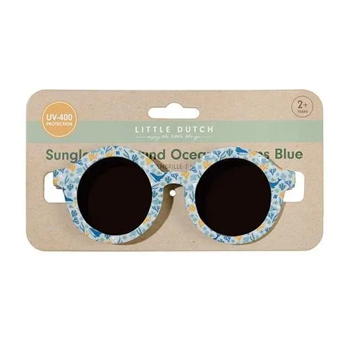 Little Dutch: Sunglasses Round - Ocean Dreams Blue