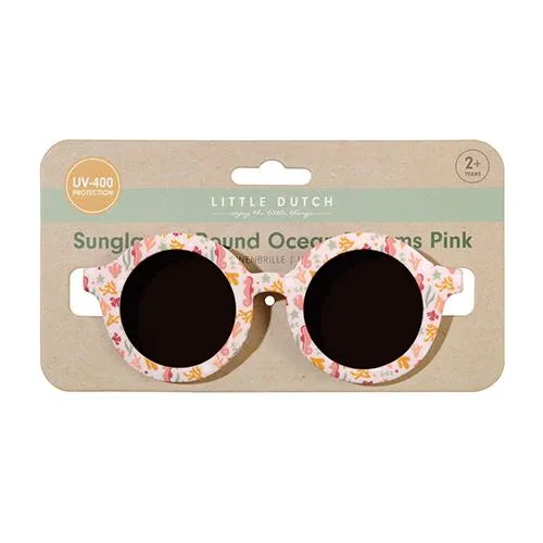 Little Dutch: Sunglasses Round - Ocean Dreams Pink