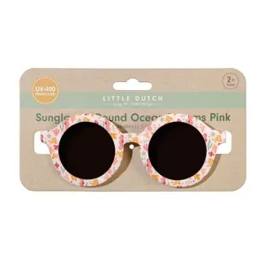 Little Dutch: Sunglasses Round - Ocean Dreams Pink