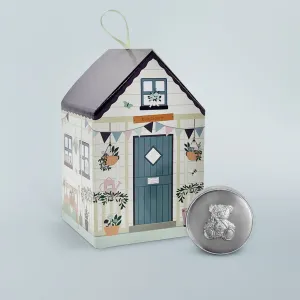 Little Treasures Pewter Trinket Box with Bear
