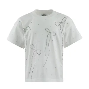 Lola   The Boys Crystal Bows T-shirt