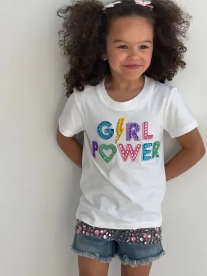 Lola   The Boys Crystal Girl Power T-shirt