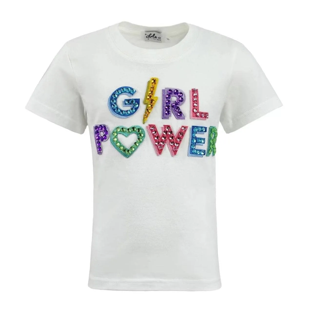 Lola   The Boys Crystal Girl Power T-shirt