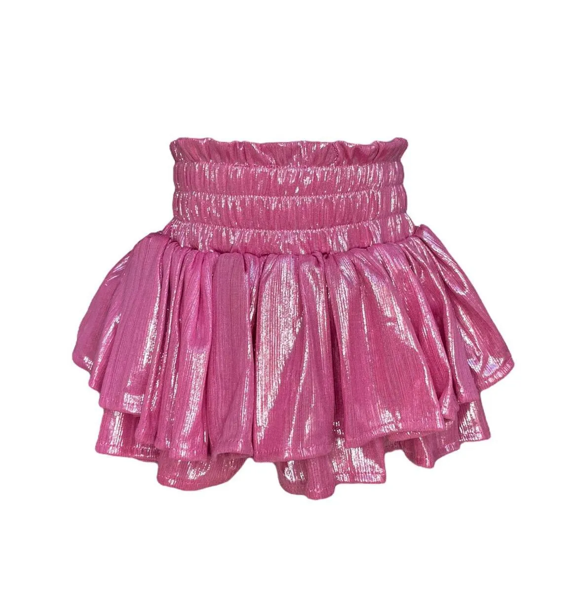 Lola   The Boys Metallic Skirt | Pink