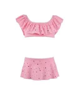Lola   The Boys Rainbow Crystal Ruffle Swim