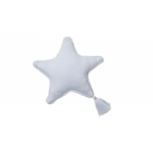 Lorena Canals Knitted Cushion Twinkle Star - Soft Blue