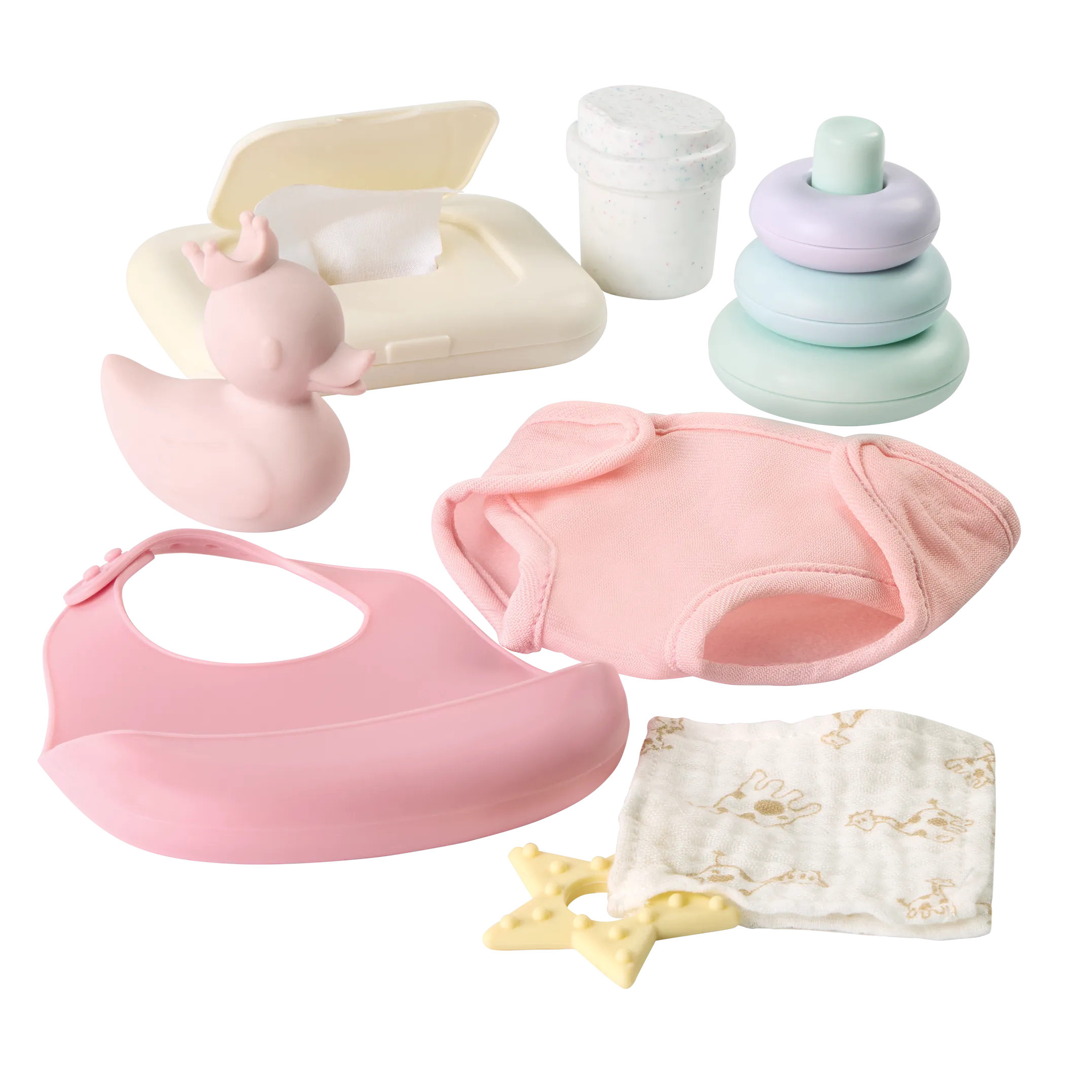 LullaBaby – Baby Doll & Jogging Stroller Set