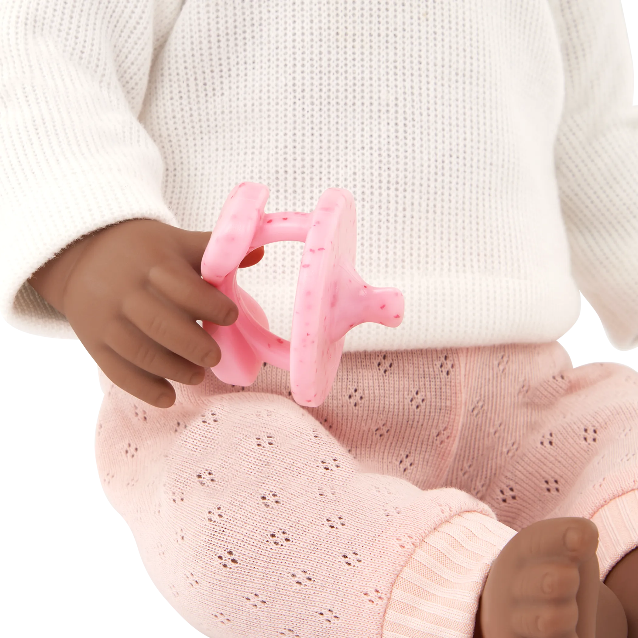 LullaBaby – Baby Doll with Curly Brown Hair