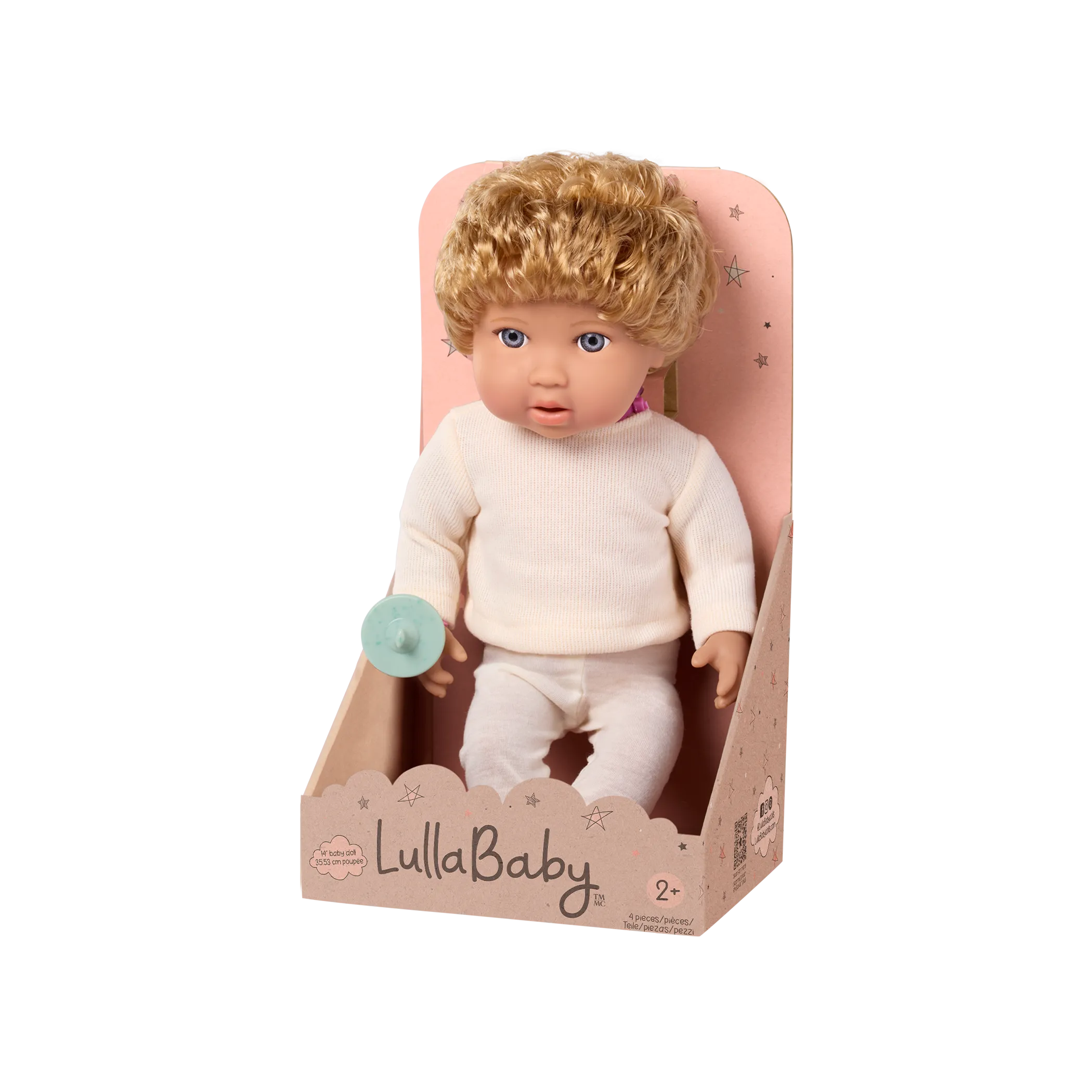 LullaBaby – Baby Doll with Short Blonde Hair