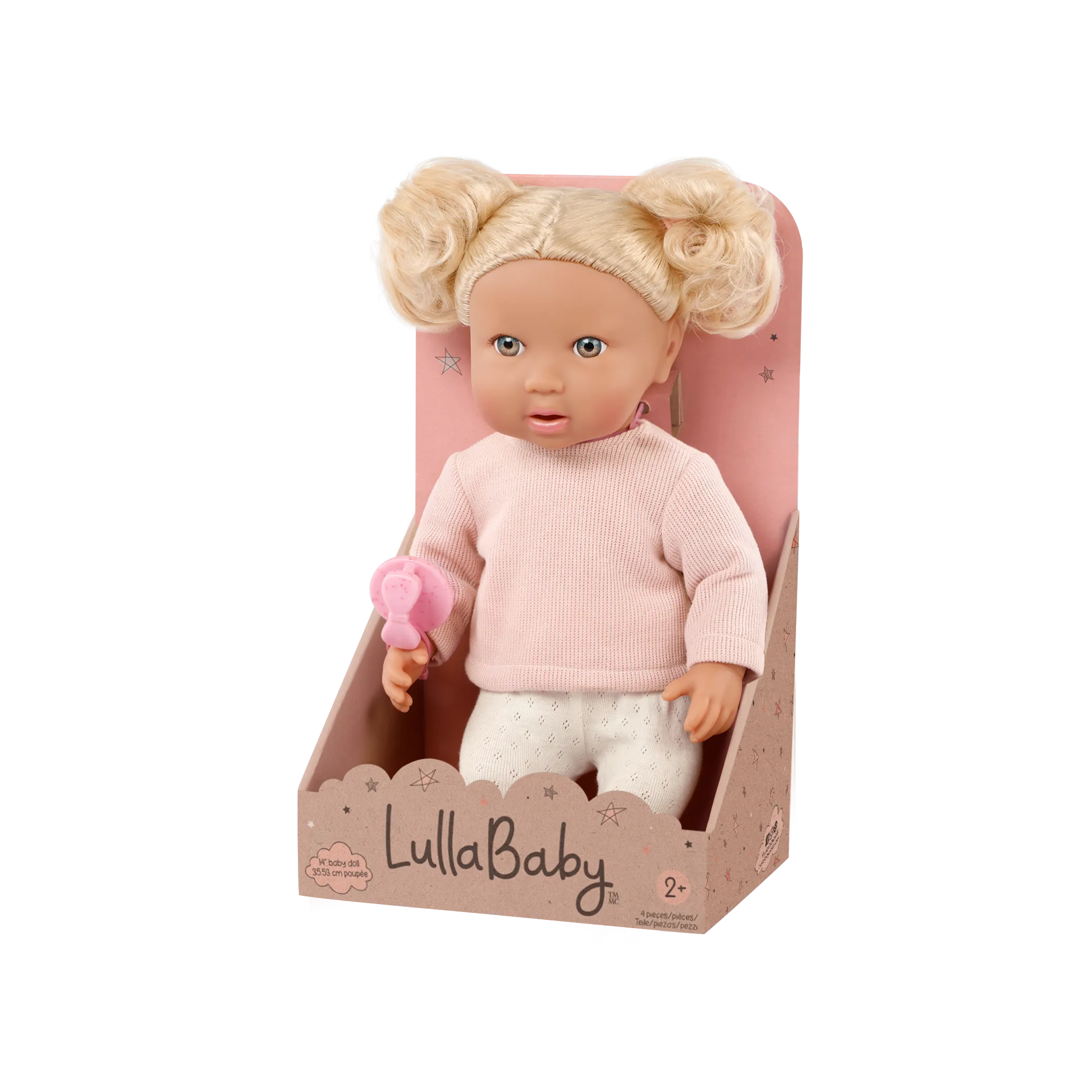 LullaBaby – Baby Doll with Wavy Blonde Hair