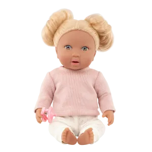 LullaBaby – Baby Doll with Wavy Blonde Hair