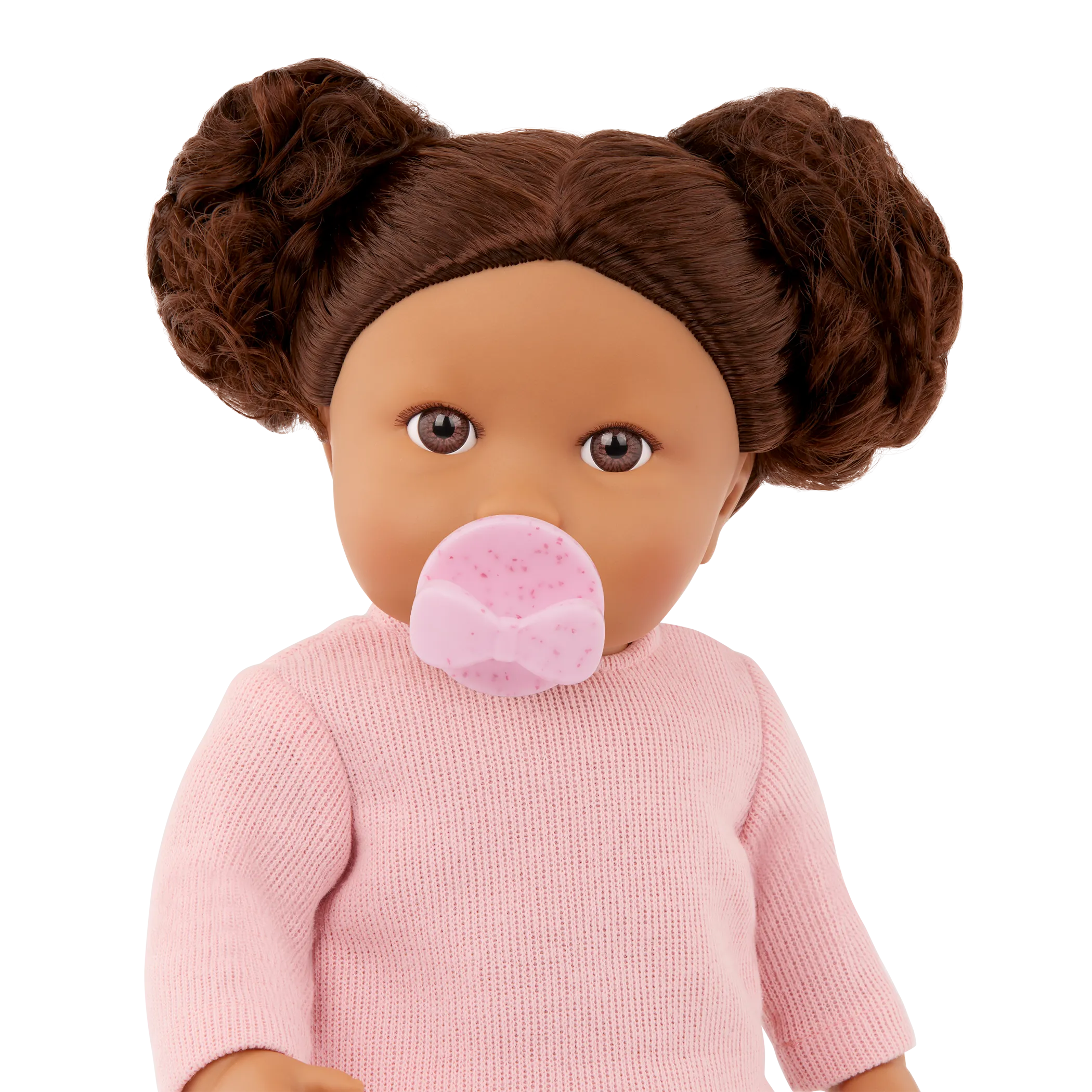 LullaBaby – Baby Doll with Wavy Brown Hair