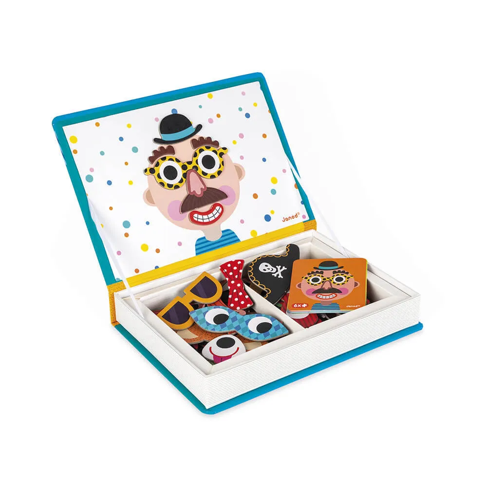 Magnetic Books - Boys Crazy Faces