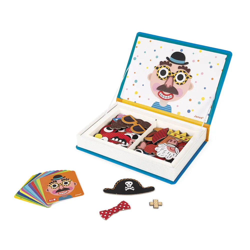 Magnetic Books - Boys Crazy Faces