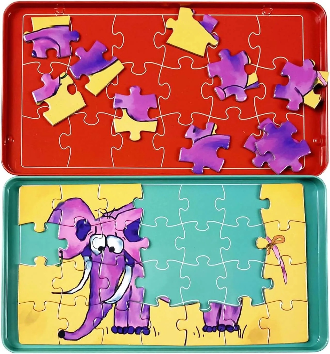 Magnetic Jigsaw Puzzles 18pcs/28pcs - Ideal For Travelling