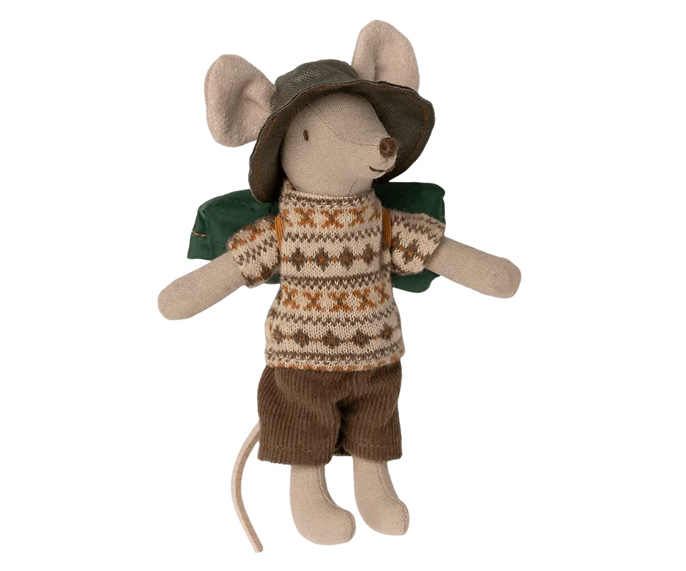 Maileg: Hiker Mouse, Big Brother