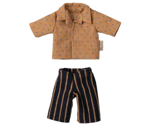 Maileg: Shirt & Striped Pants - Dad Mouse Set