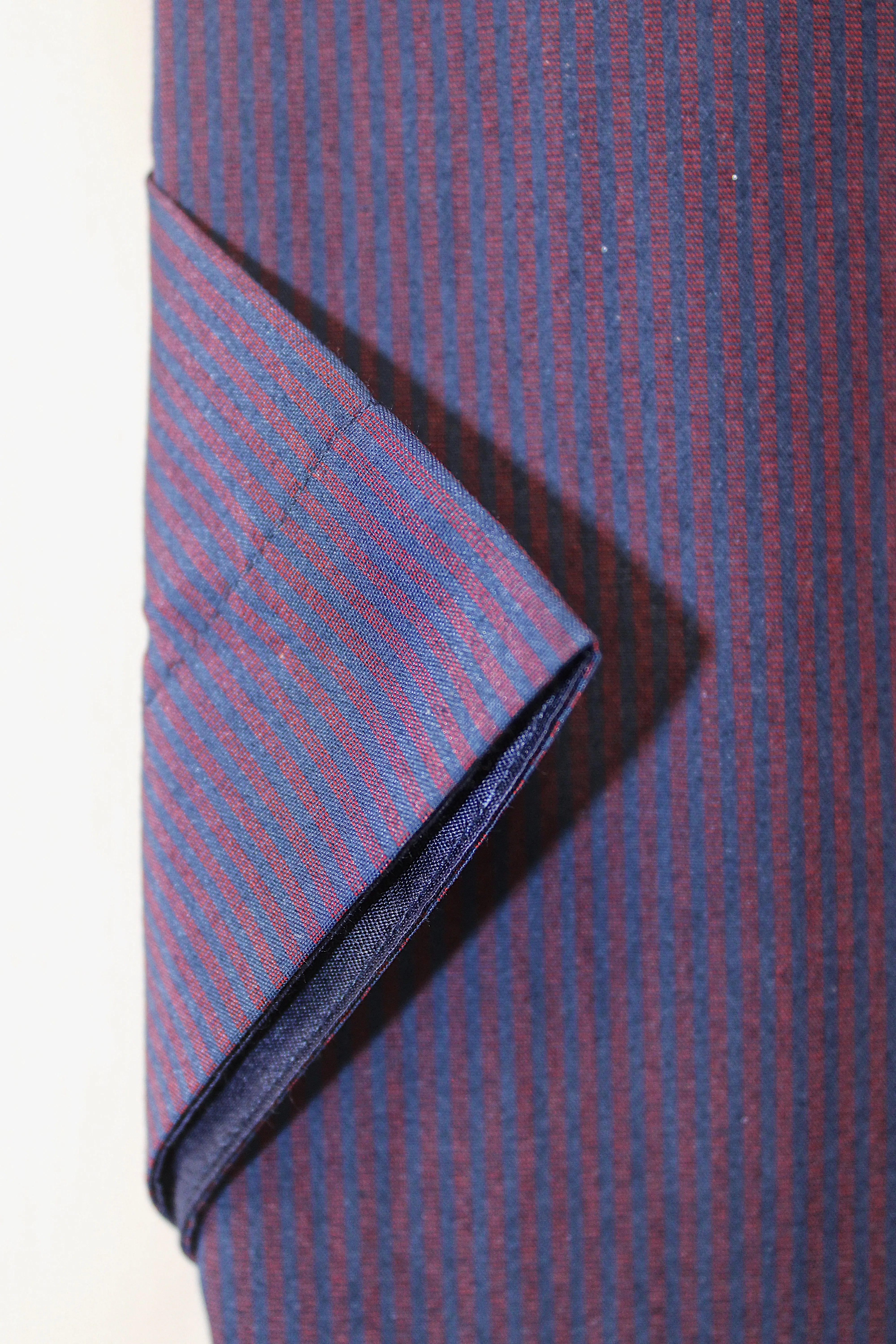 Mc Ivor Aodhan Red & Navy Stripe Shirt Navy