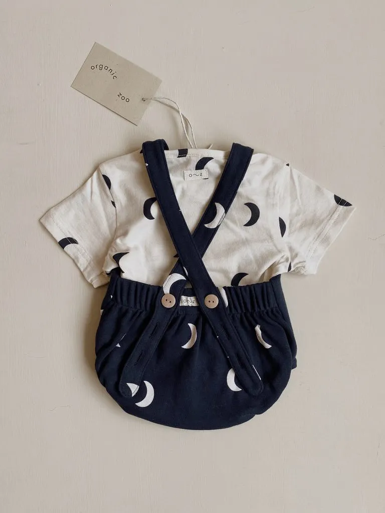 Navy Midnight Bloomers With Braces