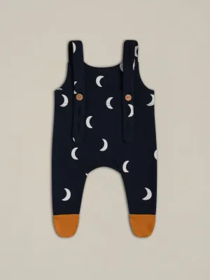 Navy Midnight Footed Salopettes