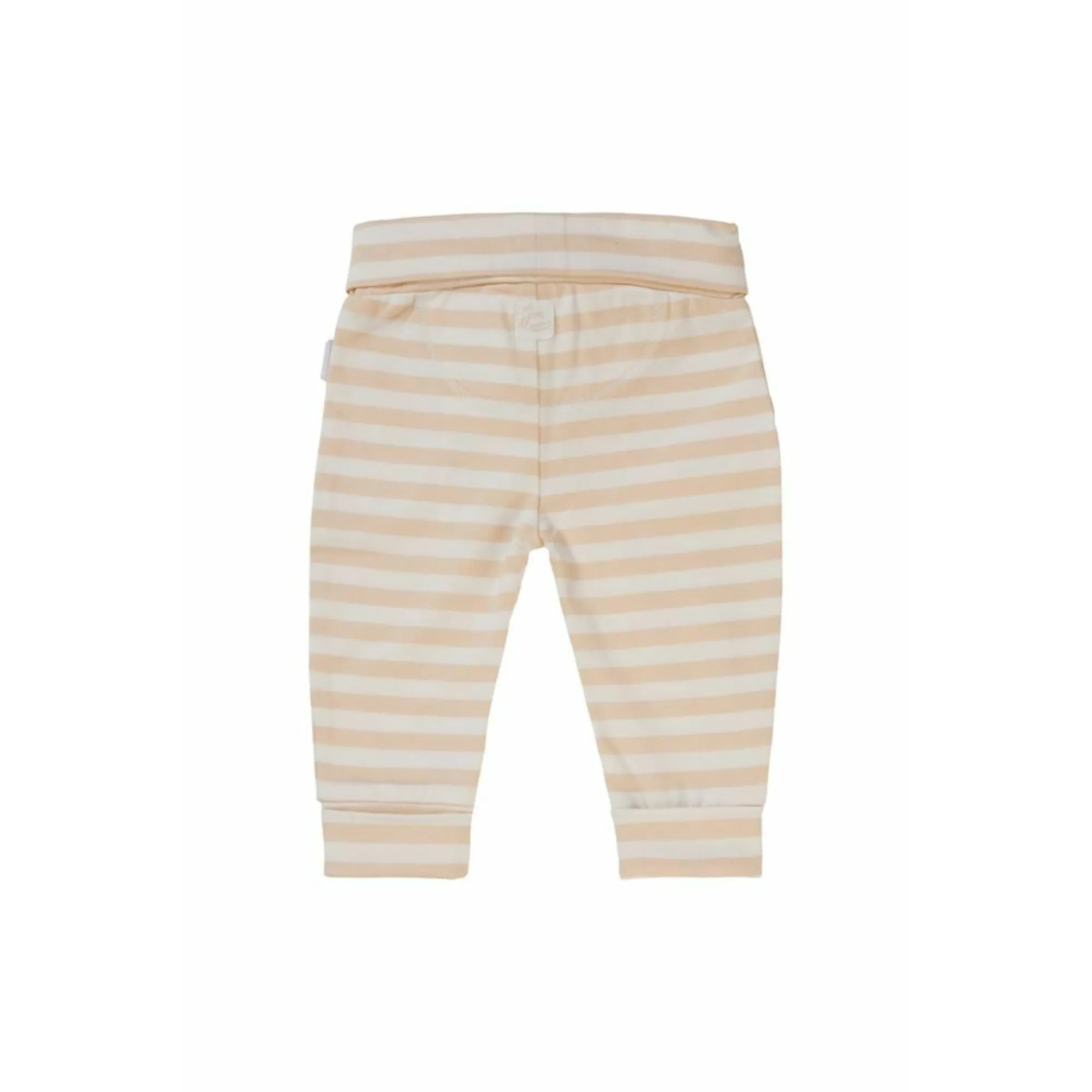 NOPPIES Pants Baxley Slim Fit Stripe - Beige
