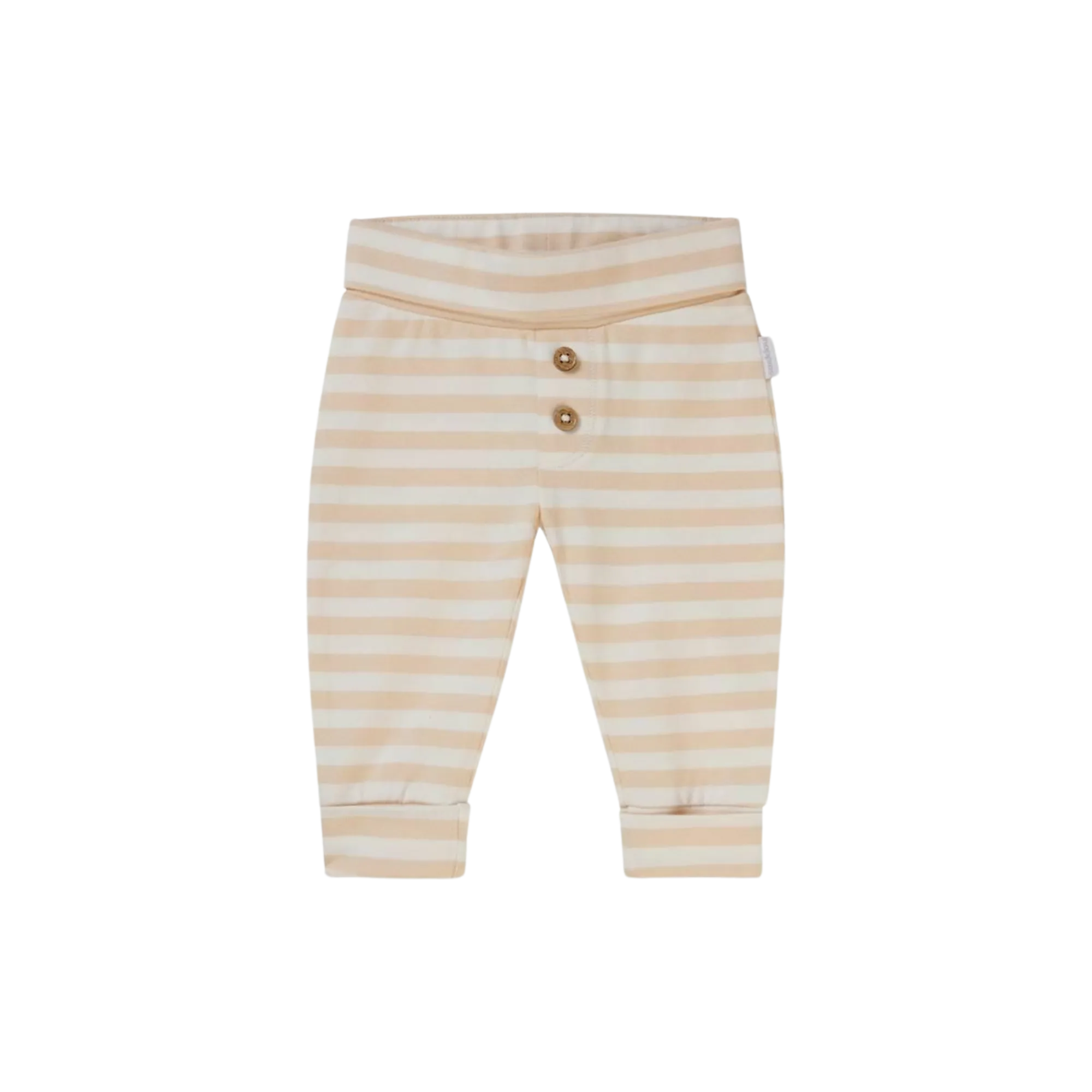 NOPPIES Pants Baxley Slim Fit Stripe - Beige