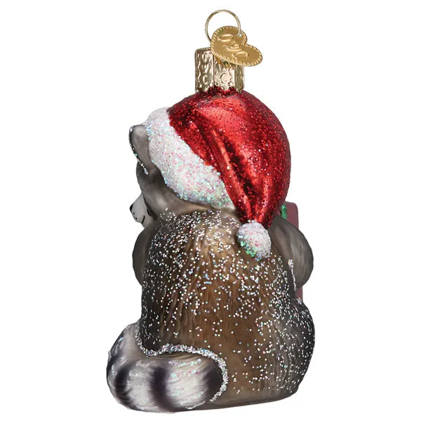 Old World Christmas - Christmas Bandit Raccoon Ornament